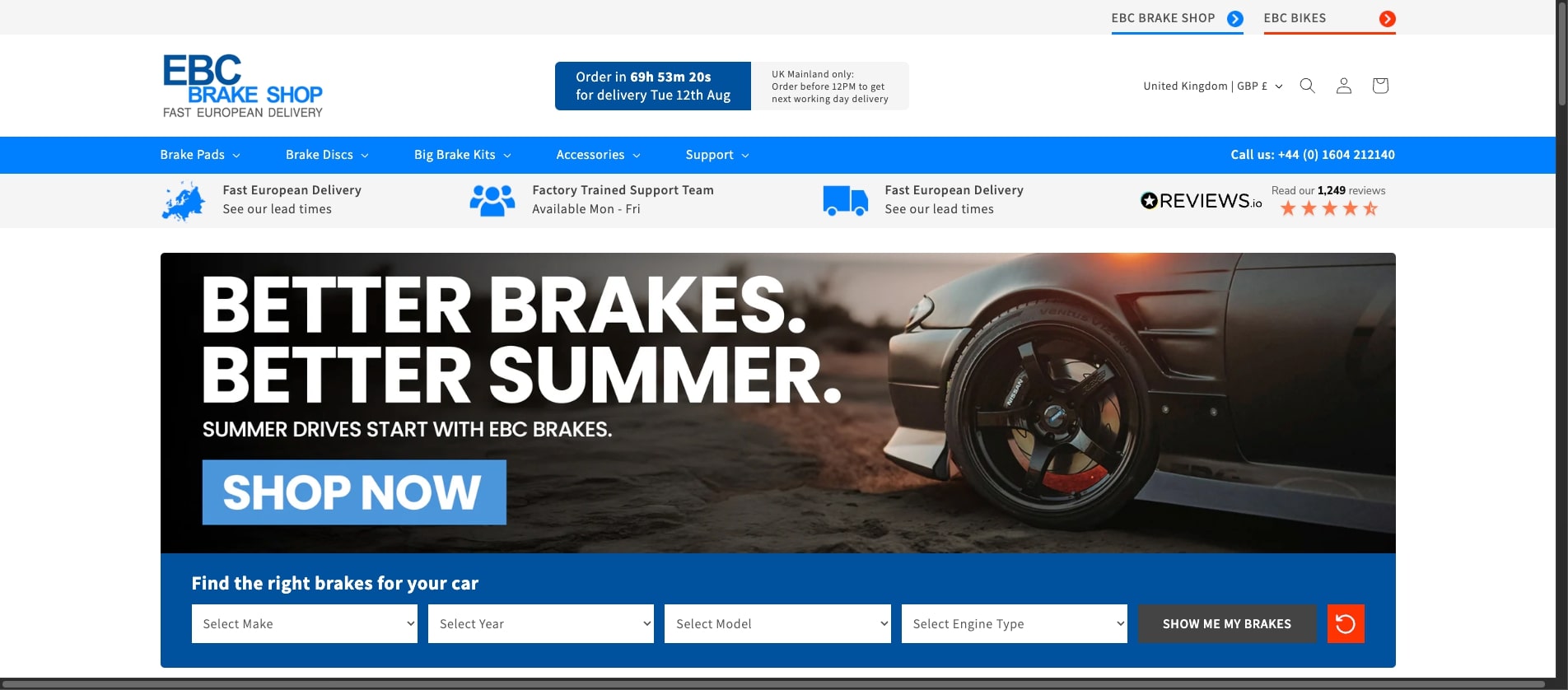 ebc brake shop uk